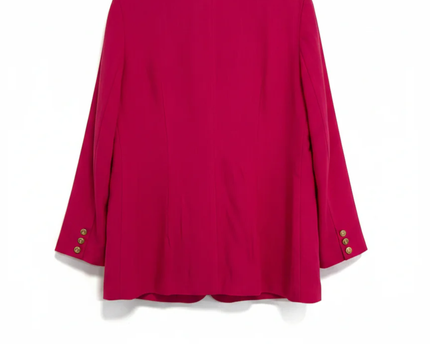 Kathie Lee Vintage Pink Single-Button Blazer