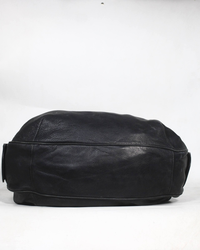 Juicy Couture Black Leather Chain Handle Shoulder Bag