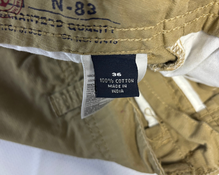 Nautica Men's Khaki Cargo Shorts
