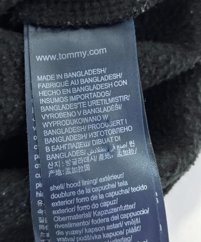 Tommy Jeans Classic Black Logo Hoodie