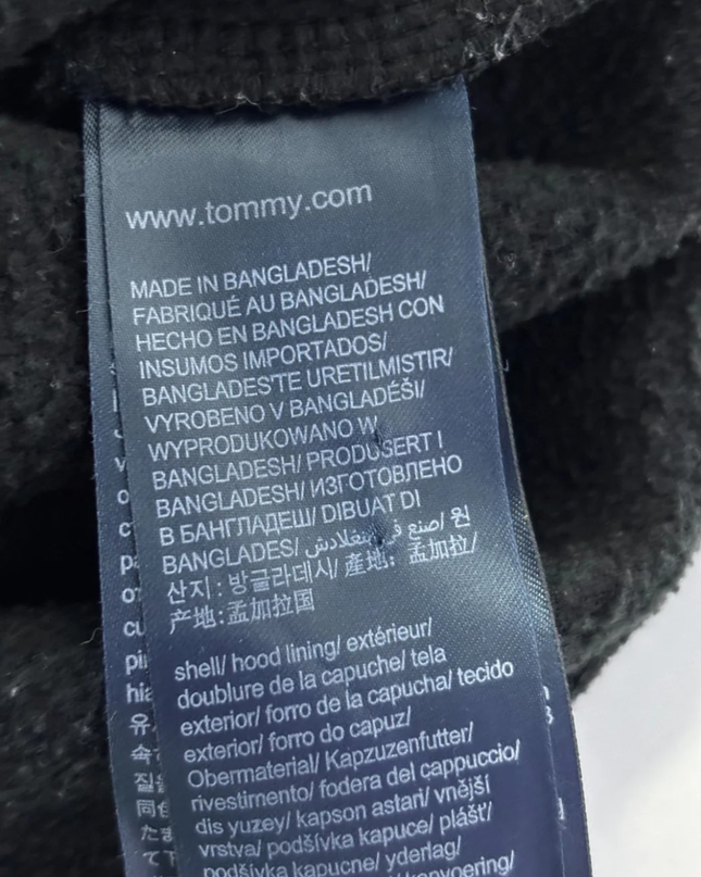 Tommy Jeans Classic Black Logo Hoodie