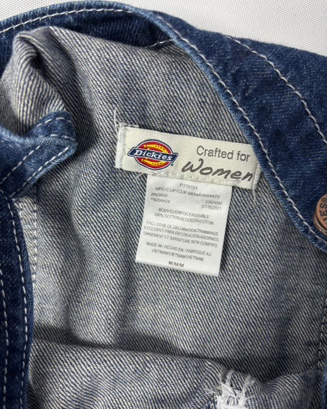 Dickies Blue Denim Utility Overalls