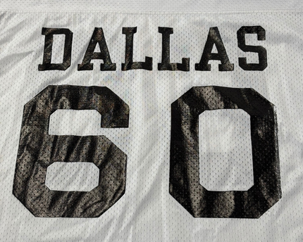 Champion White Dallas 60 Mesh Graphic Jersey