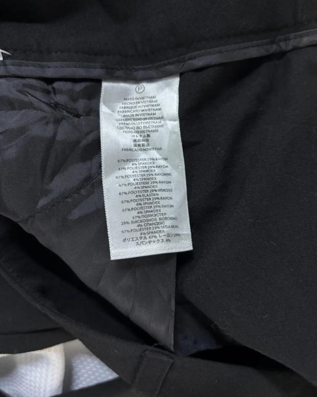 Michael Michael Kors Black Gramercy Fit Dress Pants