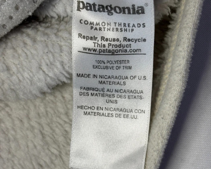 Patagonia Cream Re-Tool Snap-T Fleece Pullover