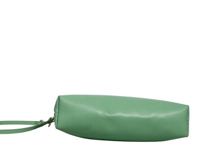 Charles & Keith Green Wristlet Pouch Bag