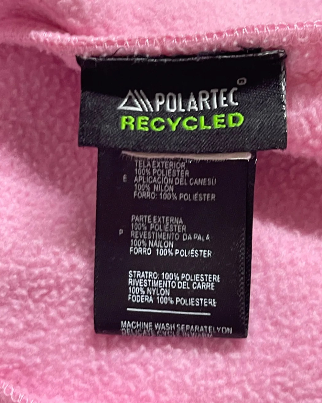 The North Face Pink Two-Tone Denali Fleece Jacket