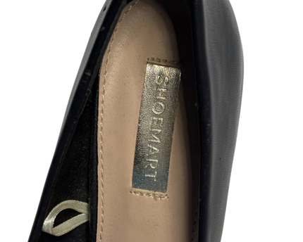Shoemart Black Pointed Toe Heels