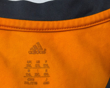 Adidas Orange Real Madrid 2013-14 Third Kit Football Jersey