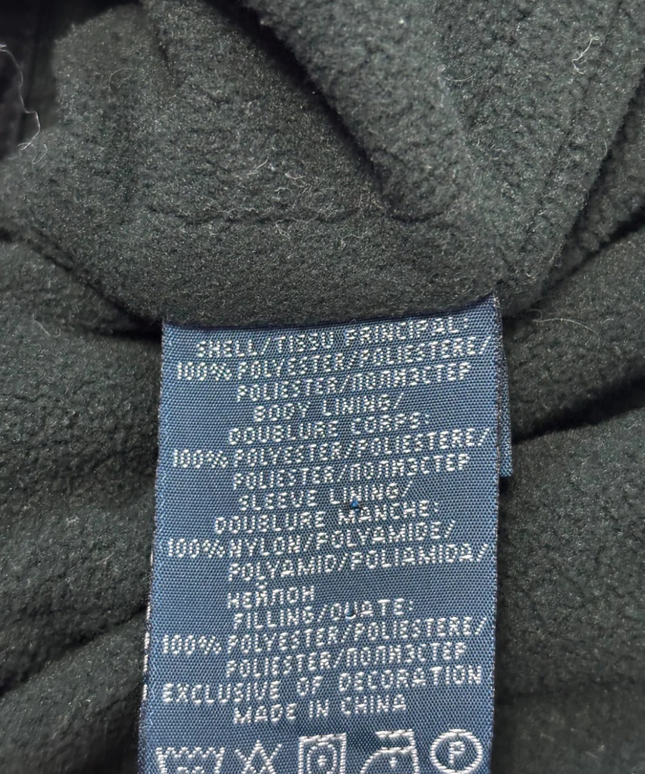 Polo Ralph Lauren Black Hooded Fleece-Lined Jacket