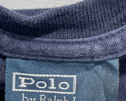 Polo by Ralph Lauren Navy Blue Cotton Pocket T-Shirt