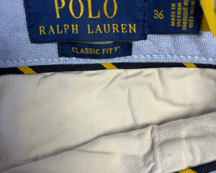 Polo Ralph Lauren Men's Beige Classic Fit 9-Inch Shorts