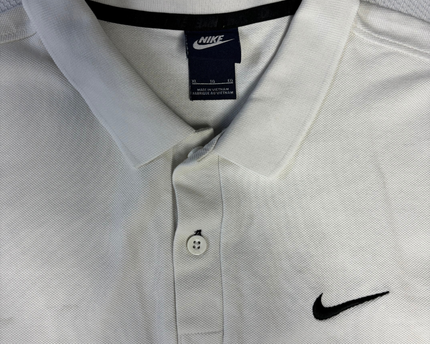Nike White Classic Men's Polo Shirt