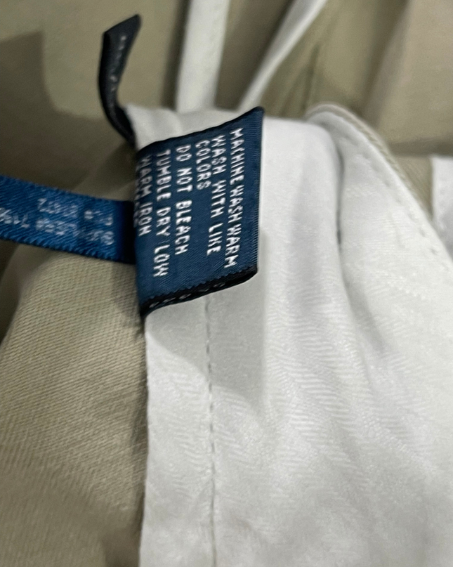 Polo Ralph Lauren Beige Preston Cotton Pants