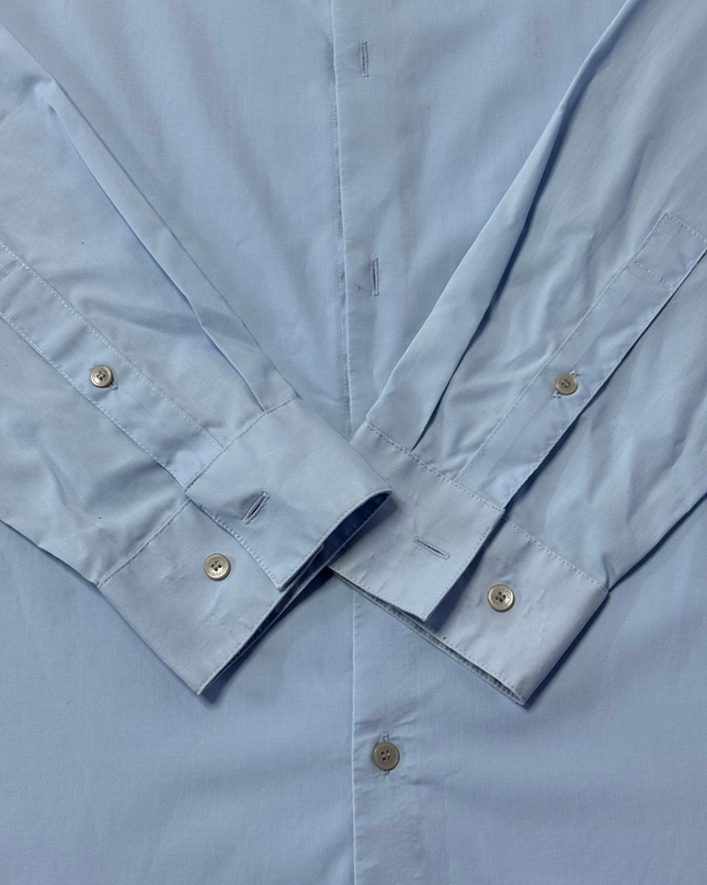 Calvin Klein Light Blue Non-Iron Classic Fit Dress Shirt