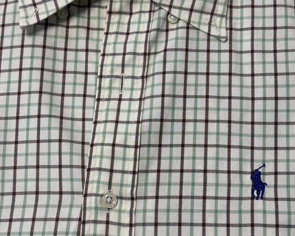 Ralph Lauren Multicolor Checkered Classic Fit Button-Down Shirt