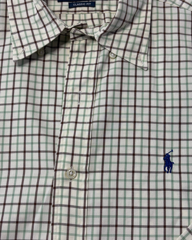 Ralph Lauren Multicolor Checkered Classic Fit Button-Down Shirt