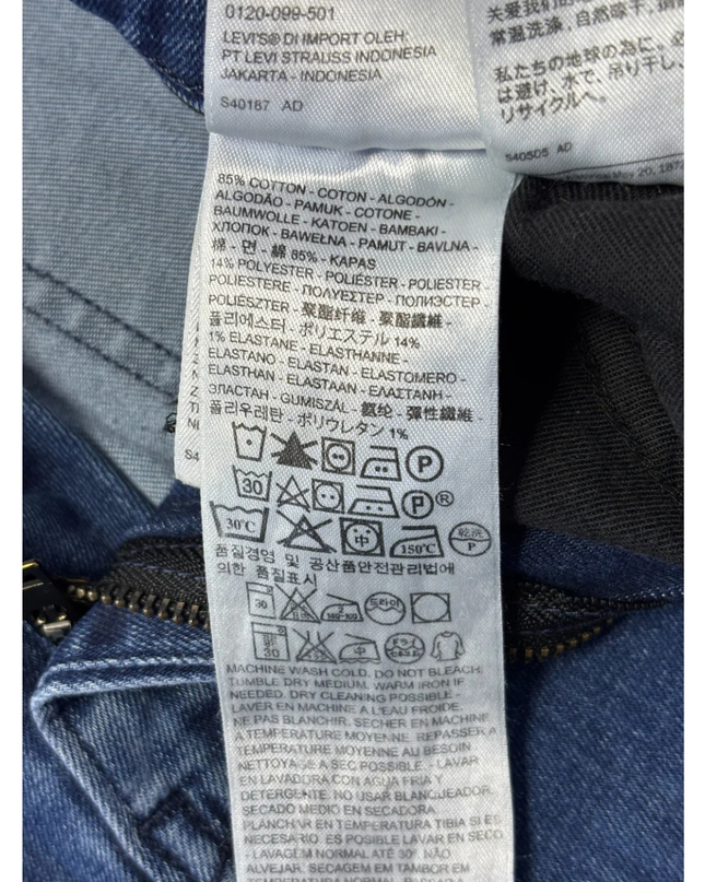 Levi's Blue Skinny Fit Jeans