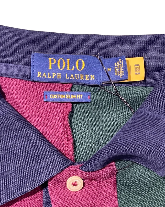 Polo Ralph Lauren Multicolor Color-Block Big Pony Polo Shirt