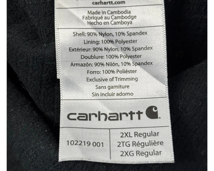 Carhartt Black Softshell Crowley Utility Vest