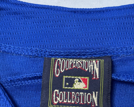 Majestic Blue Milwaukee Brewers Cooperstown Collection Baseball Jersey