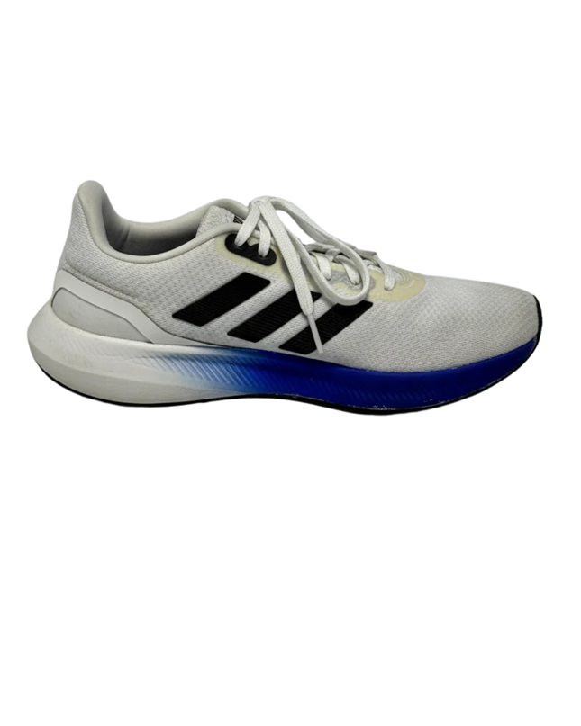 Adidas White/Blue Men's Athletic Running Sneakers