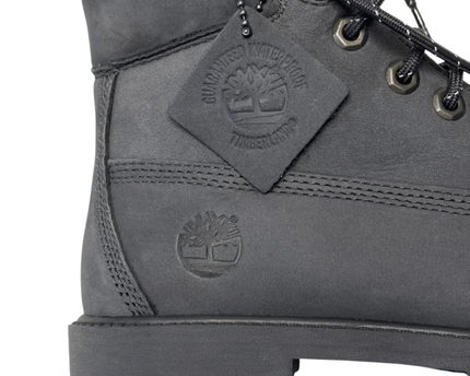 Timberland Black Nubuck Waterproof Boots