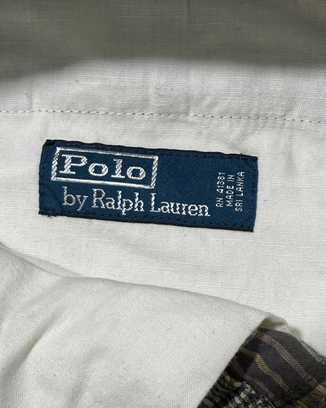 Polo Ralph Lauren Multicolor Patchwork Madras Plaid Shorts