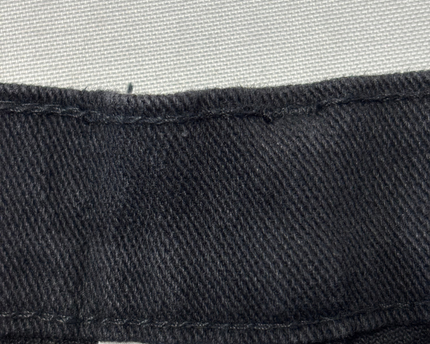 WATCH L.A. Black Straight Leg Jeans