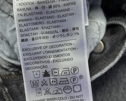Levi's Premium Grey Slim Straight Jeans
