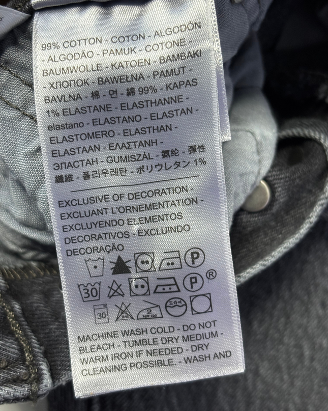 Levi's Premium Grey Slim Straight Jeans