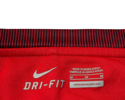 England 2016 Euro Away Nike Red Football Jersey