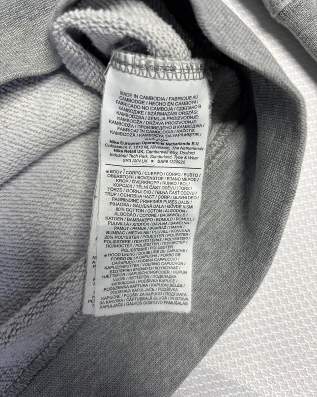 Nike Sportswear Grey Pullover Hoodie