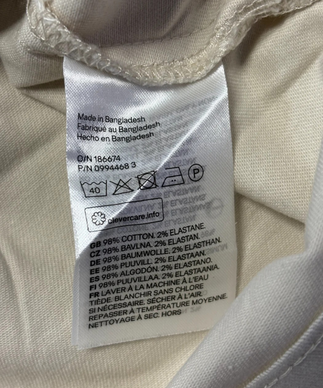 H&M Divided Beige Utility Sleeveless Vest