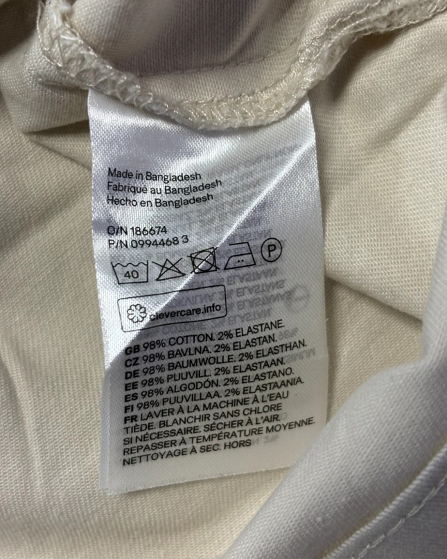 H&M Divided Beige Utility Sleeveless Vest