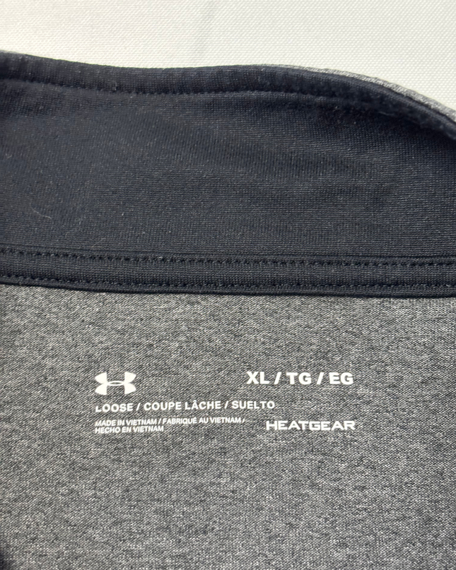 Under Armour Grey 1/4 Zip Heatgear Sports Upper