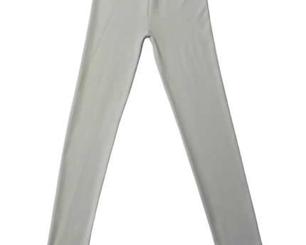 RONDE Sleek White High-Waisted Performance Leggings