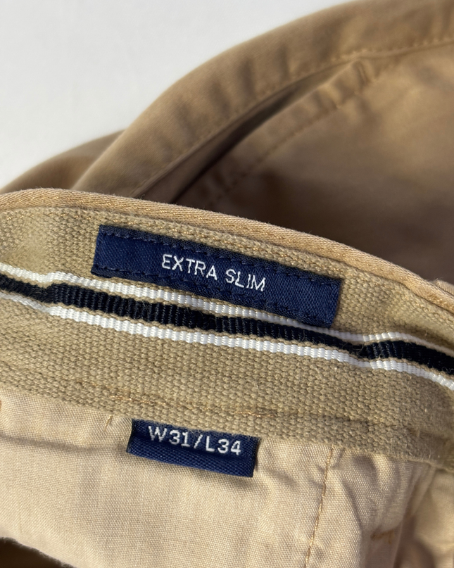 Gant Beige Extra Slim Fit Chino Pants