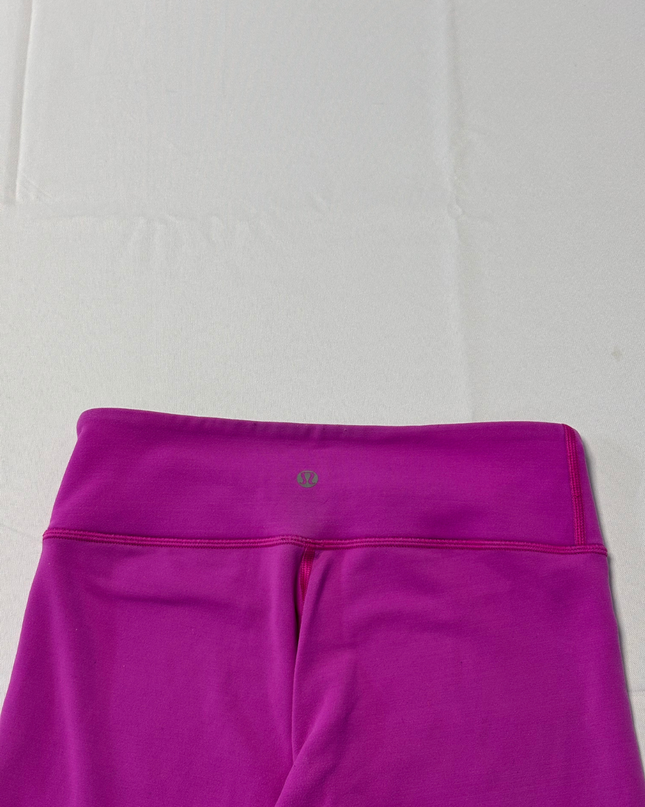 Lululemon Purple Cropped Performance Leggings