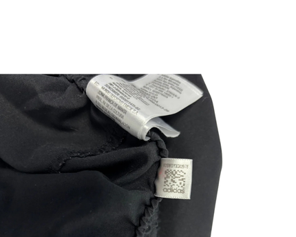 Adidas Black Athletic Zip-Pocket Track Pants