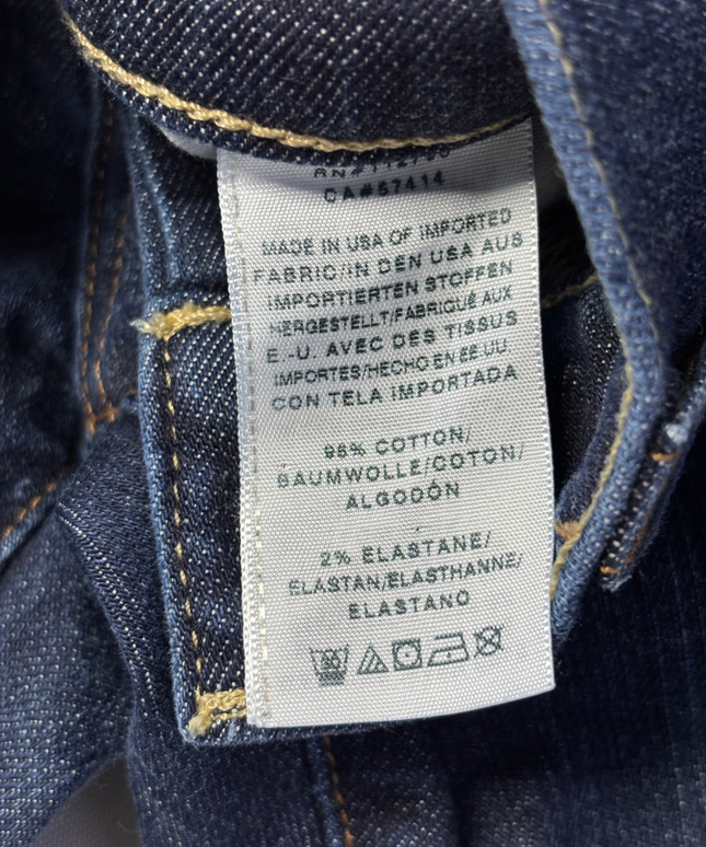 True Religion Dark Blue Rocco Relaxed Skinny Jeans