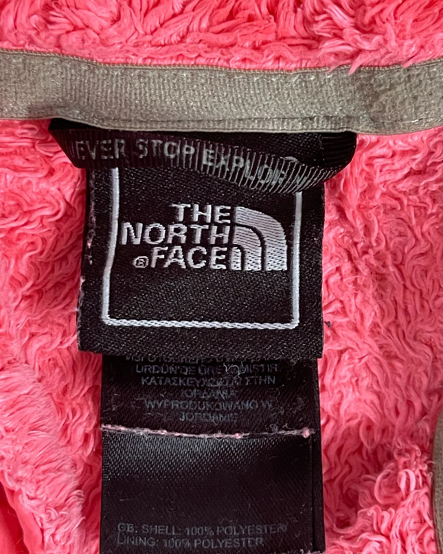 The North Face Pink Osito High-Pile Fleece Full-Zip Jacket
