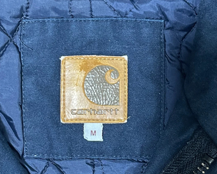 Carhartt Blue Clash Parka Hooded Jacket