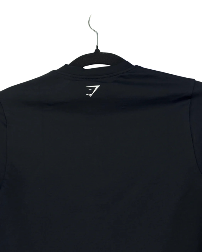 Gymshark Black Zip-Up Cropped Sports Jacket