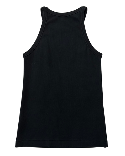 Auguste Black Ribbed Racerback Tank Top