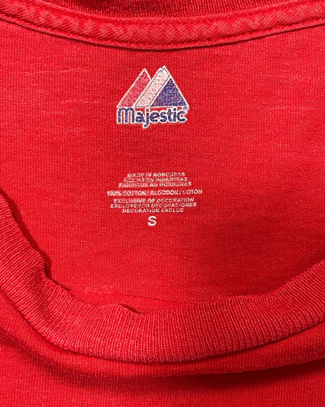 Majestic Red Cincinnati Reds Brandon Phillips #4 Player T-Shirt