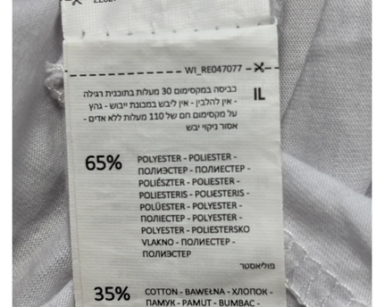 Reserved White Oversized T-Shirt Dress W/Tags