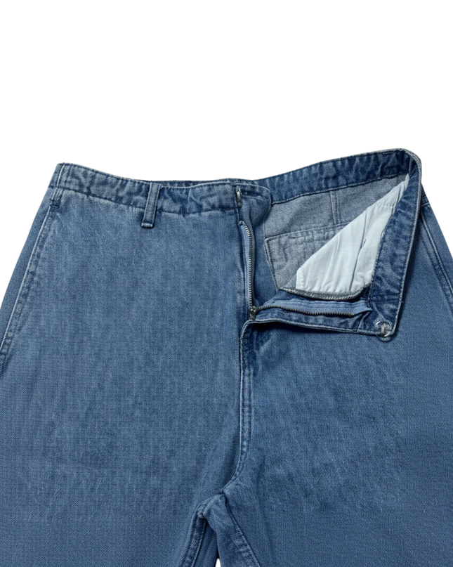 Riva Blue Wide Leg High Waisted Denim Jeans