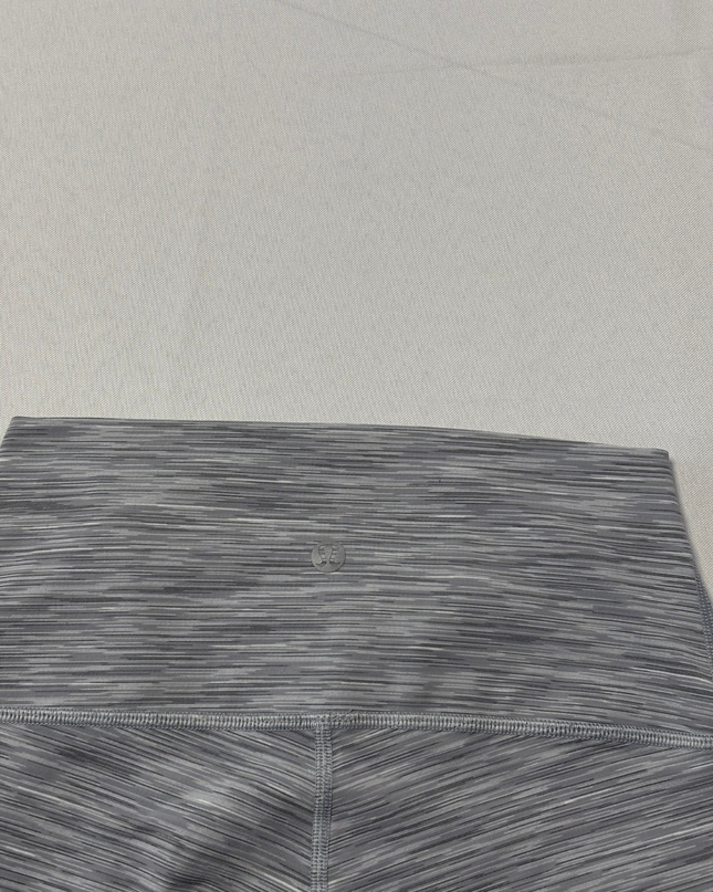 Lululemon Grey Spacedye High-Rise Leggings