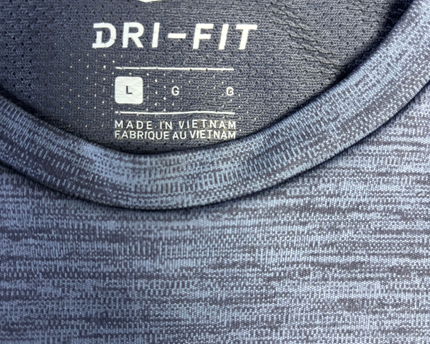 Nike Grey Heathered Dri-FIT Running Sports T-Shirt
